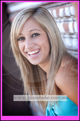 School leavers Perth teenage portraits